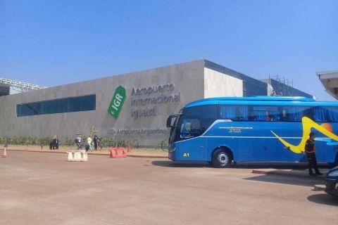 Transfert simple ou A-R de l’aéroport à Puerto Iguazú