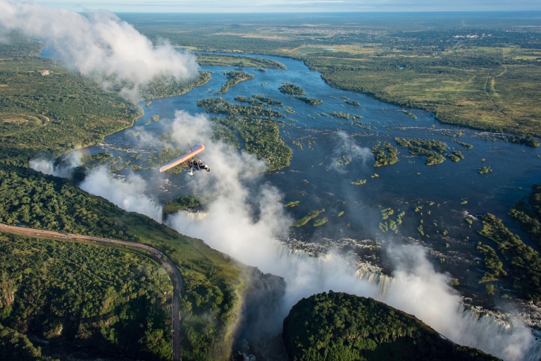 Wodospady Wiktorii: Sceniczny lot mikrolotem30-minutowy lot