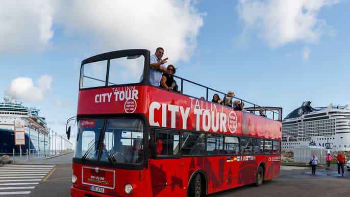 tallinn red sightseeing hoponhopoff bus