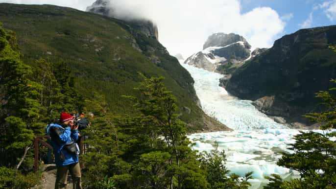 puerto natales boat trip to balmaceda serrano glaciers