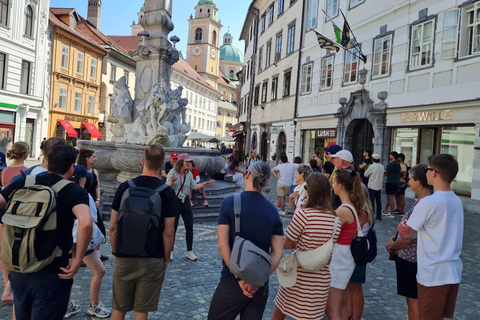Best of Ljubljana Walking Tour: Stories, Sights & Tastings