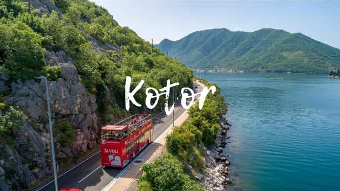 kotor hopon hopoff sightseeing bus and walking tour