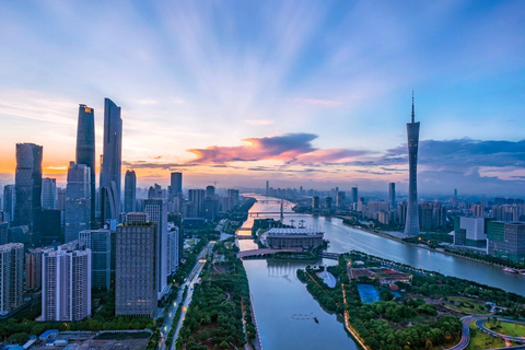 Guangzhou: Nachtfahrt auf dem Perlfluss und Highlights der Stadt