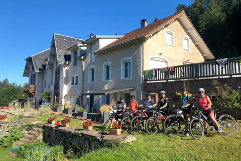 Vosges: Three-day eMTB trek Vosges: a three-day trek on an electric mountain bike