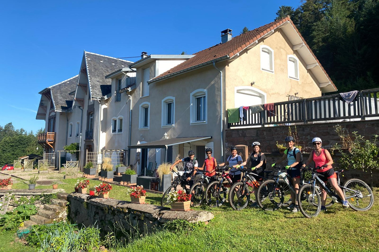 Vosges: Three-day eMTB trek Vosges: a three-day trek on an electric mountain bike