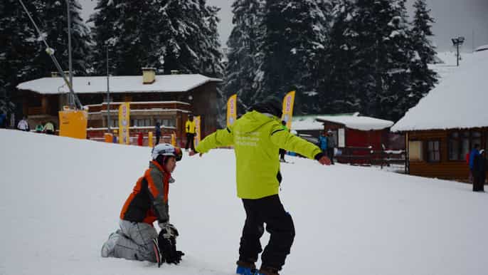 borovets 2hour snowboard taster session with instructor