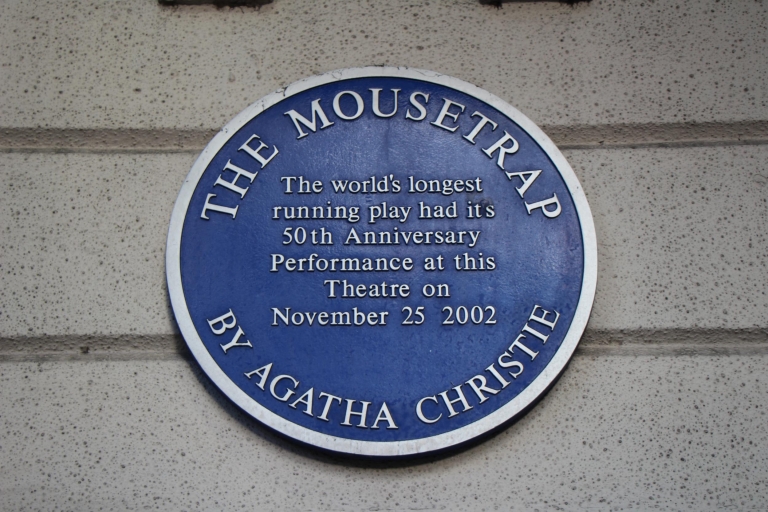 Londres: visite guidée à pied d'Agatha Christie