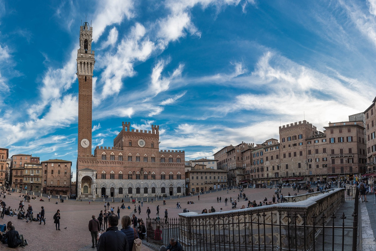 Ganztägiger Ausflug nach Siena, San Gimignano und ChiantiTour in englischer Sprache