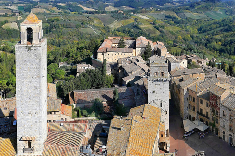 Escursione di una giornata intera a Siena, San Gimignano e ChiantiGiro in inglese