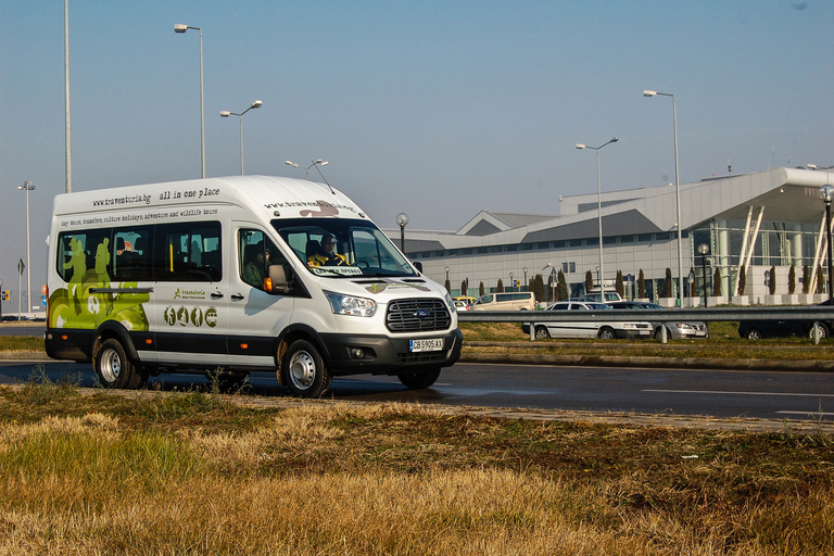 Bansko: trasferimento condiviso a partenza fissa per l&#039;aeroporto di SofiaBansko: Trasferimento in navetta con partenza fissa