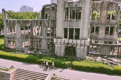 Hiroshima: Fredscykeltur med lokal guide