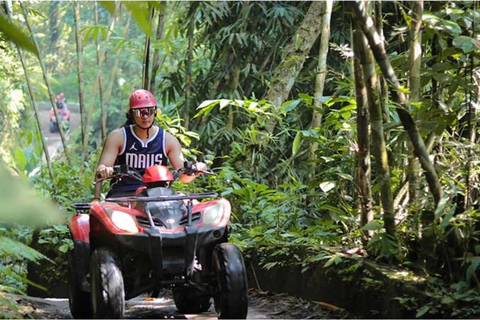 Ubud: ATV Quad Bike, Rafting, Tubing With Shuttle Hotel Rafting River Adventure & Single ATV meet In Meeting point