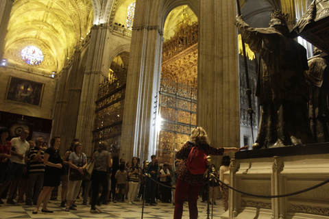 Sevilla: Koninklijke Alcazar, kathedraal en Giralda toren tourTour in het Engels