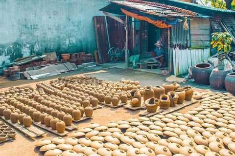 Faites l&#039;expérience de la fabrication de poteries avec les habitants du village de Thanh Ha.