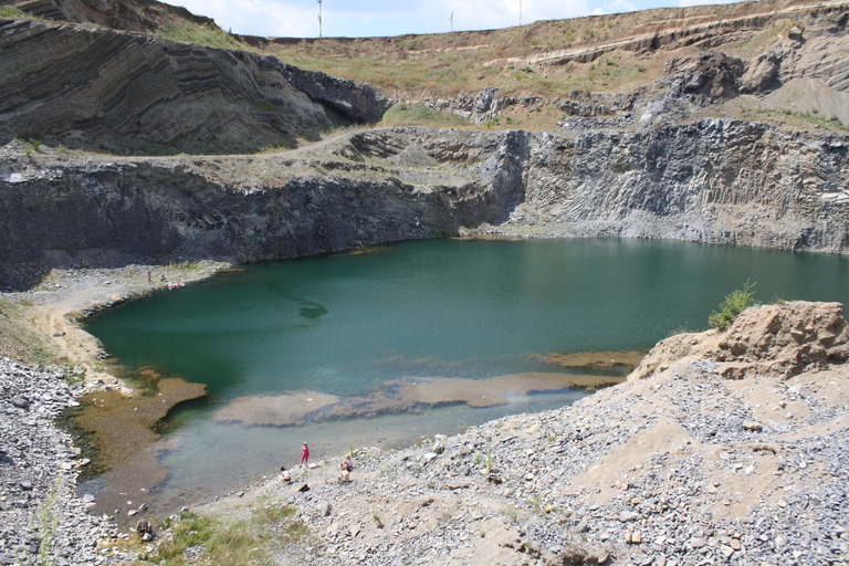 Aldeia saxónica de Viscri, vulcão extinto e lago Esmeralda