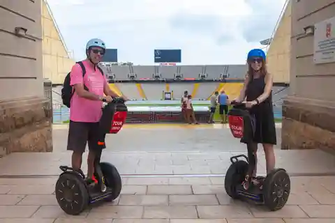 ❤️Barcelona Wycieczka na segwayu ❤️ z lokalnym przewodnikiem