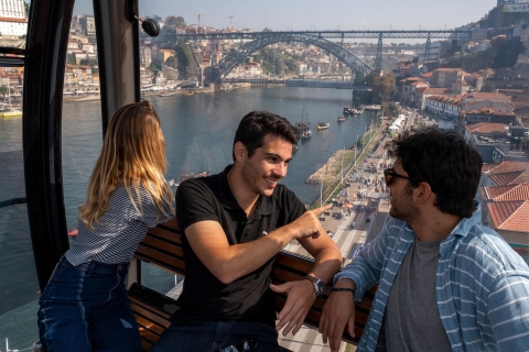 Porto: Wandeltour, boekhandel Lello, boot en kabelbaanSpaanse tour