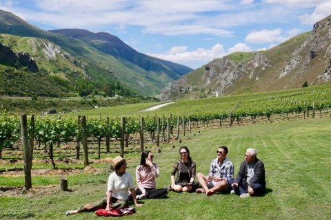 Otago wijnpad op maat Kleine groepsreis & wijngrotOtago-wijnpad-tour, wijngrot, proeverijen en een gastronomische lunch