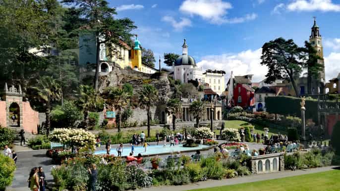 de llandudno visite de portmeirion snowdonia et castle