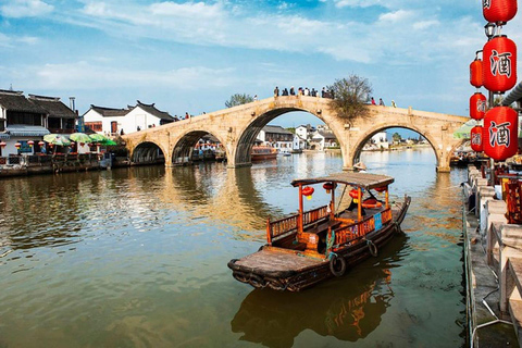 Shanghai: Zhujiajiao Water Town Day Trip Transfers included