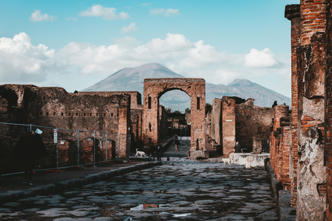 Desde Nápoles: traslado privado a Pompeya y la costa de AmalfiDe Nápoles a Sorrento