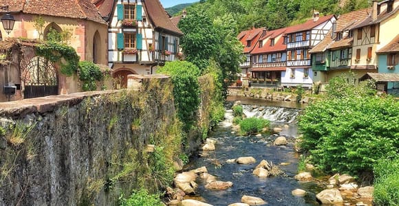 Von Straßburg aus: Tagestour zu mittelalterlichen Dörfern und Weinverkostungen