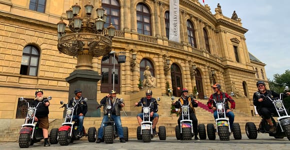 Prague: City Highlights Guided Electric Trike Tour