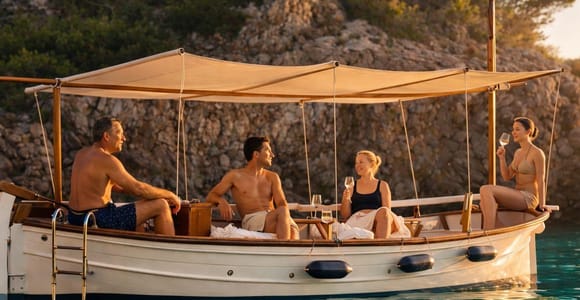 Mallorca: Private Bootsfahrt nach Alcudia, Pollensa & Formentor