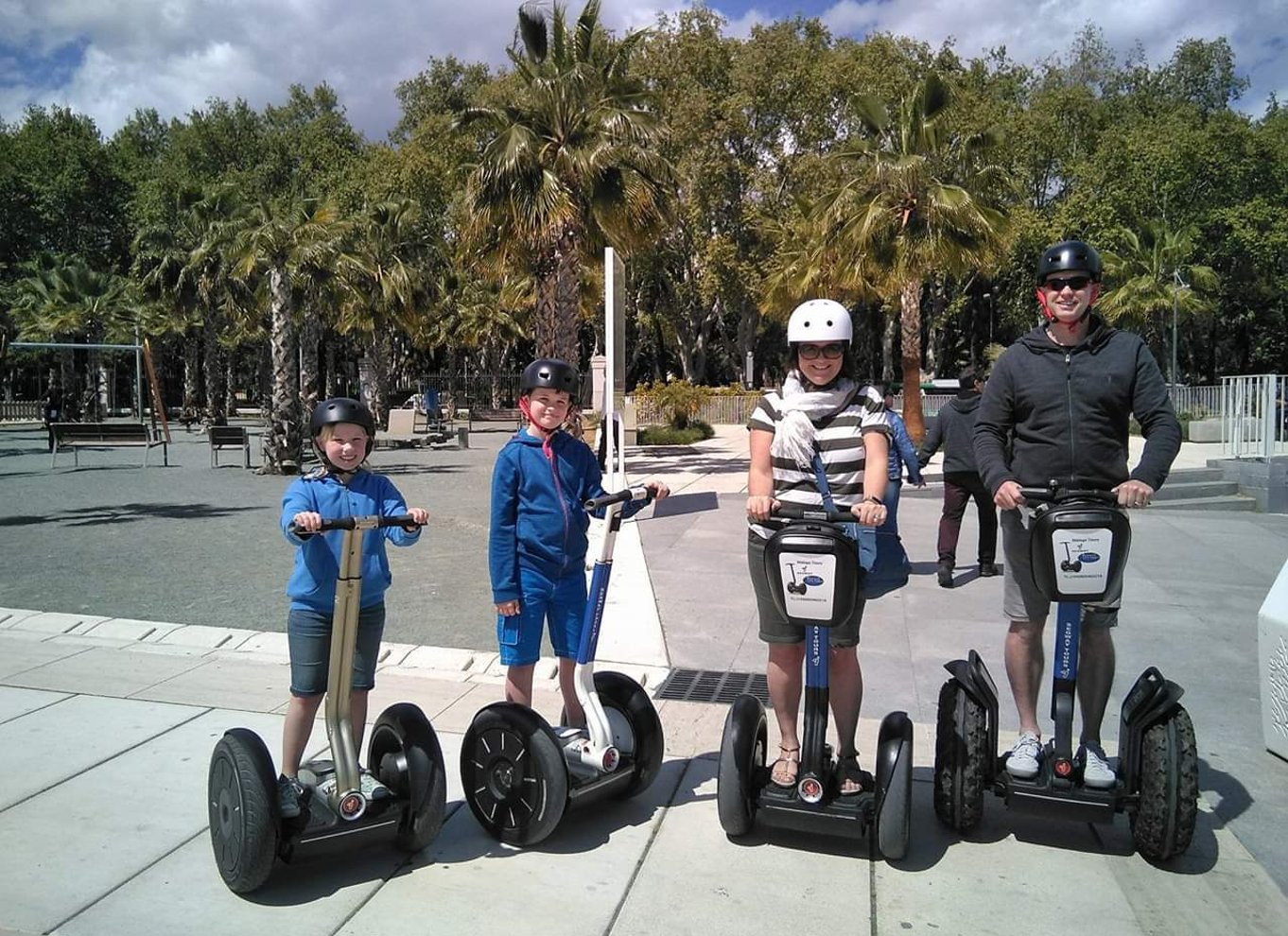 Malaga: Segway-tur til Gibralfaro-slottet, tyrefægterarenaen og havnen