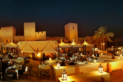 Dubai: Sahara Desert Fortress Trip with Buffet and Live Show