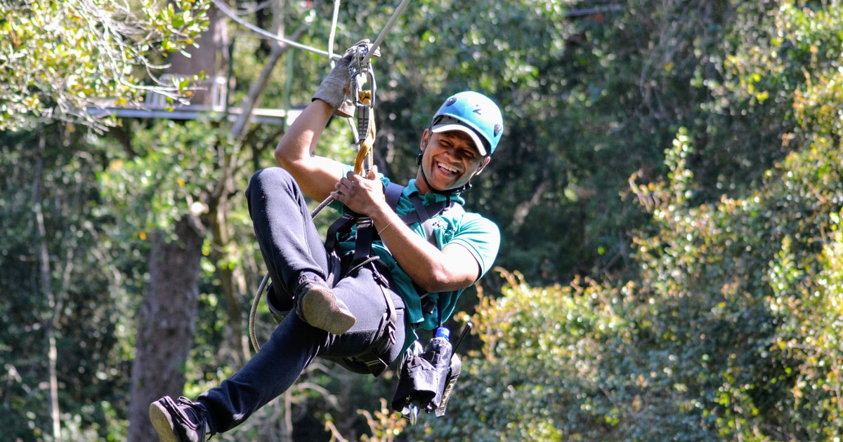 Garden Route National Park: Tsitsikamma Zipline Canopy Tour