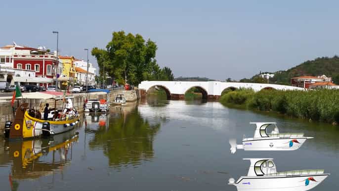 from portimão boat river cruise to silves medieval city