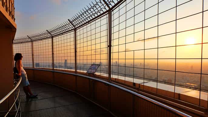 baiyoke sky hotel observation deck revolving point ticket
