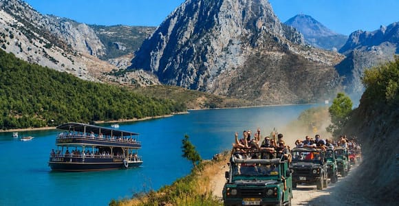 Side: Most Popular Discovery Jeep Safari & Catamaran Tour