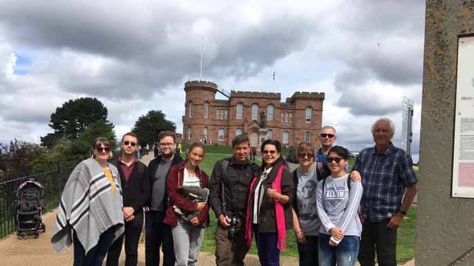 inverness guided walking tour