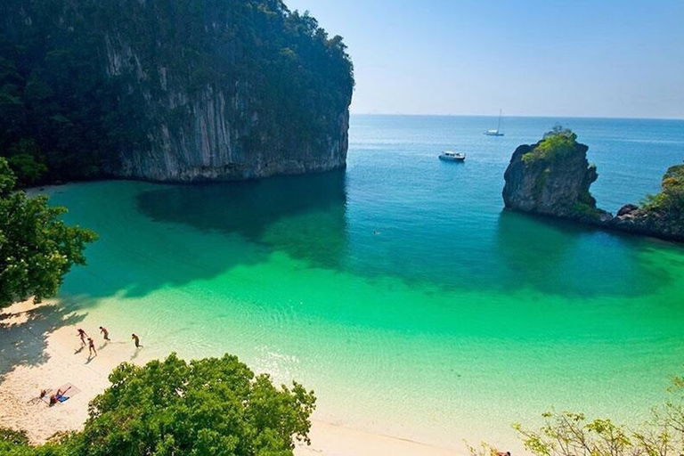 Från Koh Yao Noi: Hong Island heldags båttur med lång stjärtHong Island heldagstur med långsvansbåt från Koh Yao Noi