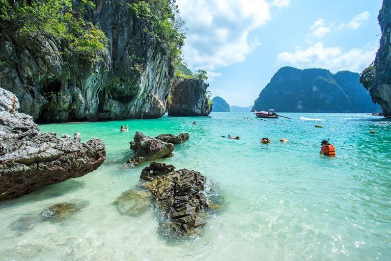 Da Koh Yao Noi: tour di un giorno in barca a coda lunga dell&#039;isola di HongTour in barca a coda lunga di un&#039;intera giornata a Hong Island da Koh Yao Noi