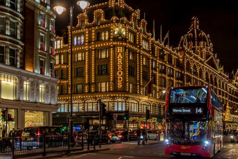 london lights bus tour 2022