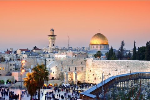 From Tel Aviv: Highlights of Jerusalem Biblical Trip German Tour