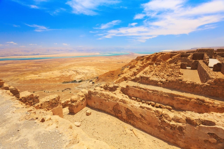 Jerusalén: Parque Nacional de Masada y Excursión al Mar MuertoJerusalén: Parque Nacional de Masada y Tour del Mar Muerto en español