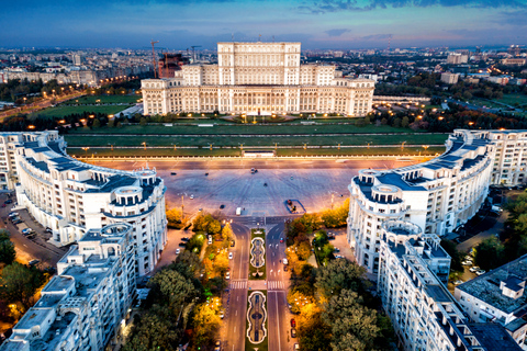 Bukarest: Abendliche Sightseeing-Tour zum Underdog of Europe