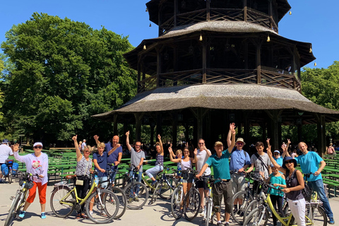 Munich à vélo : Visite d'une demi-journée avec guide localMunich à vélo en anglais