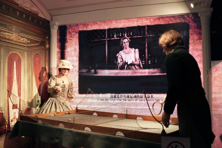 Shanghai: Table Tennis Museum Tour with Practice Session