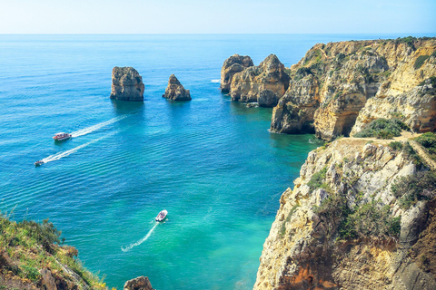 From Lisbon: Algarve Day Trip - Benagil Cave & Lagos Exclusive private tour - up to 4 or 8 people