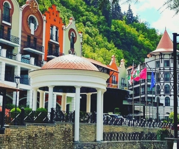 Borjomi: Excursão guiada a pé à Cidade Velha e ao Parque Central