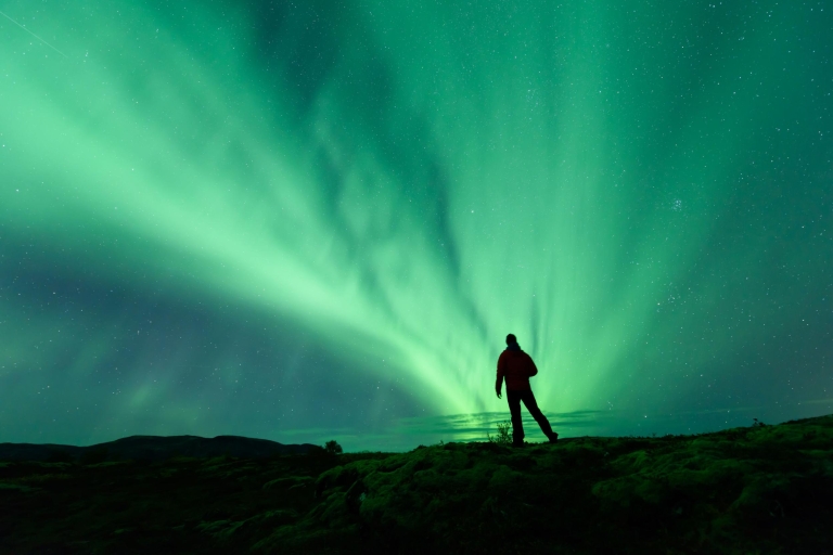 Desde Reikiavik: tour de la laguna Azul y la aurora boreal
