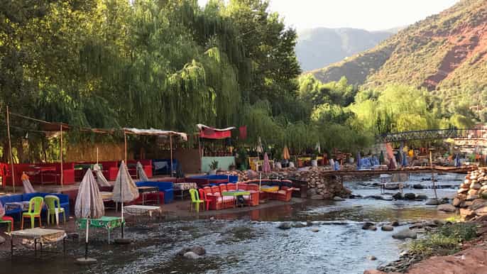 from marrakech halfday trip to the atlas mountains