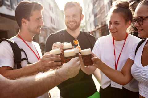 Düsseldorf : visite de la brasserie avec dégustations de bières Alt