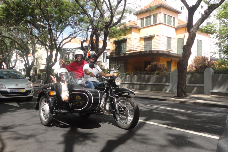 Funchal : visite guidée en side-carOption standard