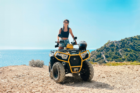 Mallorca : From Santa Ponsa - 3h Quad tour with guide Quad sunset tour - Duo (2 pers. on the Quad)